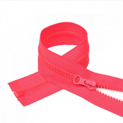 Молния MaxZipper трактор №5 1 замок усил.зв., 60см, цв.F338 яр.розовый уп.50шт