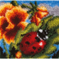 Набор для вышивания PANNA арт. KI-1220 Божья коровка 40х40 см