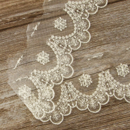 185680_Кружево-вышивка на тюле, 35 мм 185680_Кружево-вышивка на тюле, 35 мм