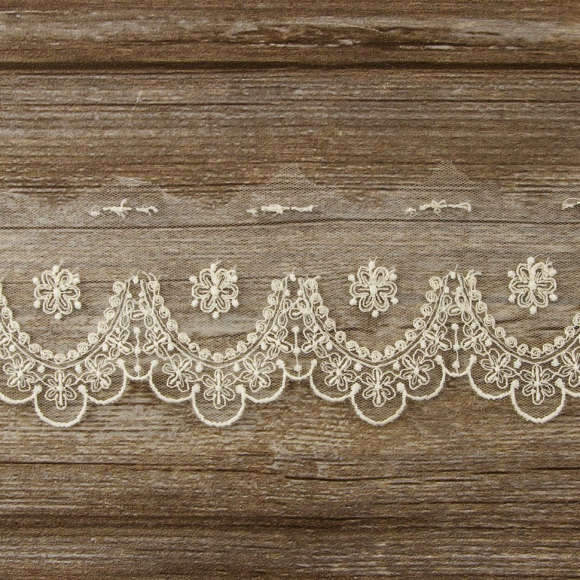 185680_Кружево-вышивка на тюле, 35 мм