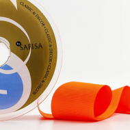 181911_Лента репсовая SAFISA, 50 мм, 25 м, цвет 61 алый