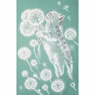 Рисунок на шелке МАТРЕНИН ПОСАД арт.28х34 - 4010 Пух