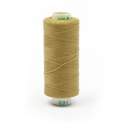 Нитки Dor Tak бытовые 40/2 полиэстер 366м цв.231 бежевый