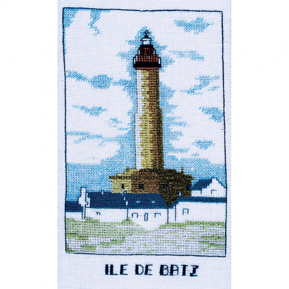 Набор для вышивания:"PHARE “ILE DE BATZ” (Маяк Иль до Бац)