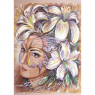 Набор для вышивания бисером МАТРЕНИН ПОСАД арт.37х49 - 0018/Б Таинственность