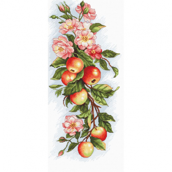40671_Набор для вышивания "Композиция с яблоками"