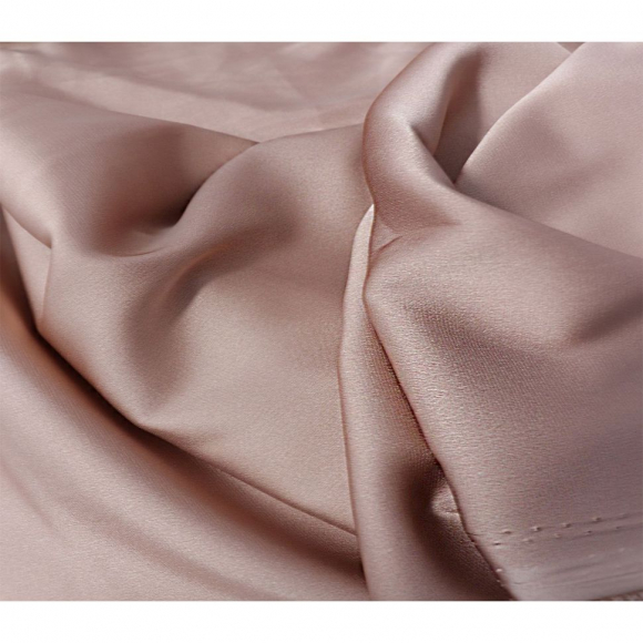 Ткань шелк Армани 89 г/м? 97% полиэстер, 3% спандекс шир.148 см арт.Р.11282.13 цв.13 пыльная роза уп.25м