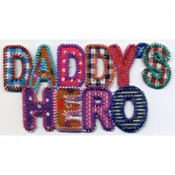 83729_Термоаппликация HKM "Daddy?s Hero"