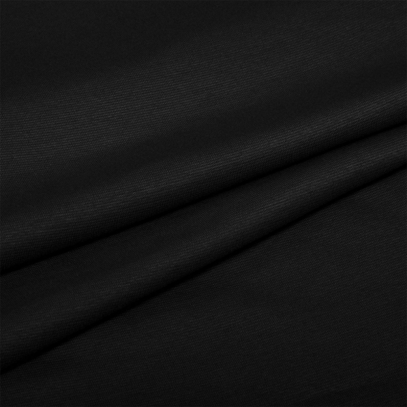 Ткань трикотаж Рибана с лайкрой 220г опененд 80-90см черный уп.3м Ткань трикотаж Рибана с лайкрой 220г опененд 80-90см черный уп.3м