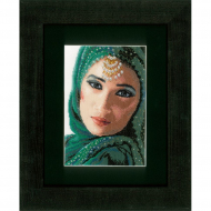 Набор для вышивания LANARTE арт.PN-0149553 Eastern Beautyl 18х27 см