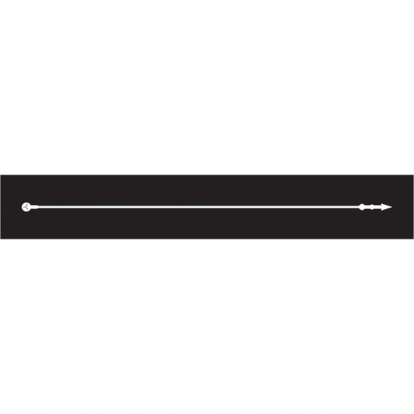 Биркодержатели ручные петля 220мм цв. белый (уп.? 5000шт)