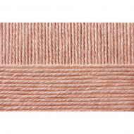 Пряжа для вязания ПЕХ Мерцающая (96% акрил, 4% метанит) 5х100г/430м цв.579 св.кофейный