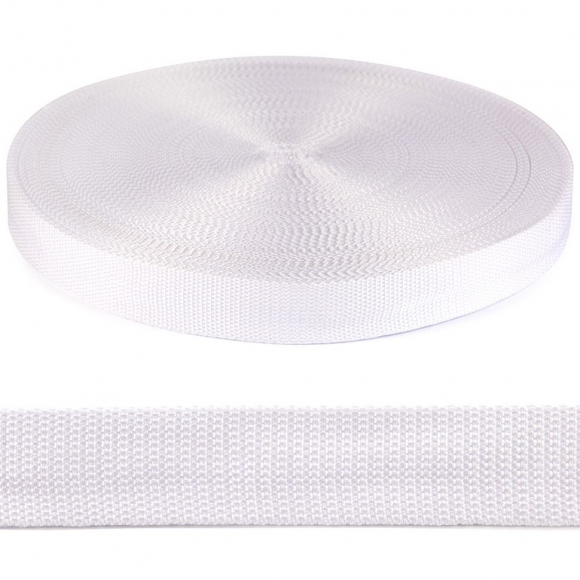 Стропа лента ременная TBY.4830101 30мм цв.белый уп.50м