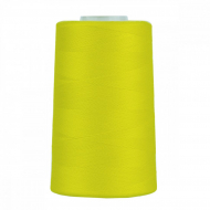 Нитки швейные 40/2 полиэстер 5000 ярд цв.125 желтый MAX