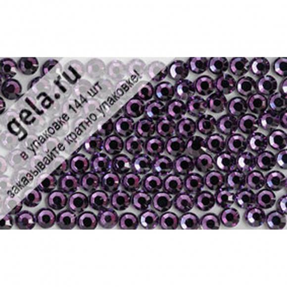 34767_Камни плоские с термоклеем 2028HF, ss 6, Amethyst M