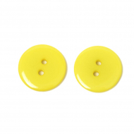 Пуговицы пластик TBY BT цв.110 желтый 32L-20мм, 2 прокола, 500 шт