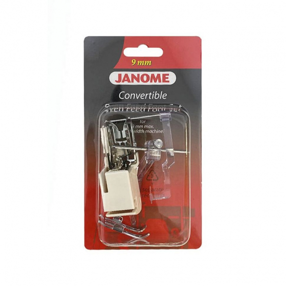 Лапка для бытовых швейных машин Janome шагающая, открытая