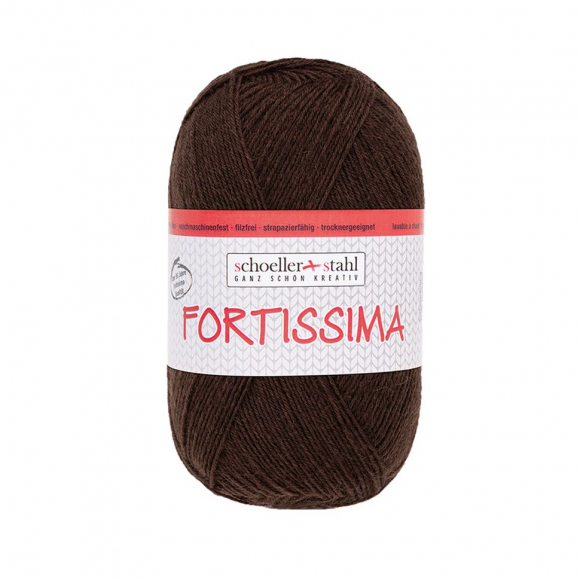 177025_Пряжа Fortissima Socka 4-fach Uni, 75% шерсть, 25% полиамид, 420 м, 100 г
