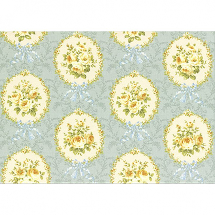 Ткань для пэчворка PEPPY Rococo Sweet Panel 130 г/м? 100% хлопок цв.31054-90 уп.60х110 см