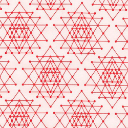 Ткань для пэчворка PEPPY Palm Canyon 146 г/м? 100% хлопок цв.AVL-17457-143 CORAL уп.50х55 см