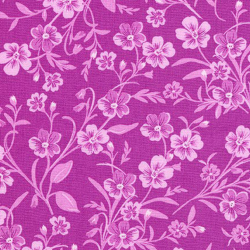 Ткань для пэчворка PEPPY Wildflowers 122 г/м? 100% хлопок цв.FLH-20291-22 VIOLET уп.50х55 см