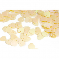 Пайетки россыпью арт.TBY-FLK297 10мм цв.020 св.желтый уп.50г