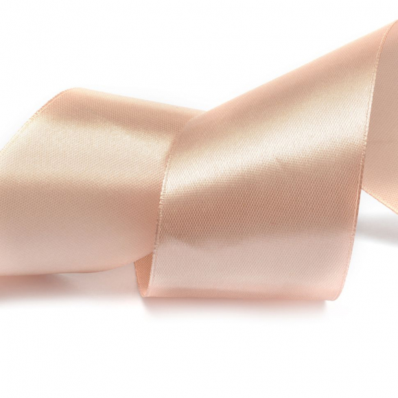 Лента атласная 50мм цв.4813 персик IDEAL уп.27,4 м