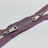 Молния трактор №5 Premium два замка 110см никель D206 розовато лиловый