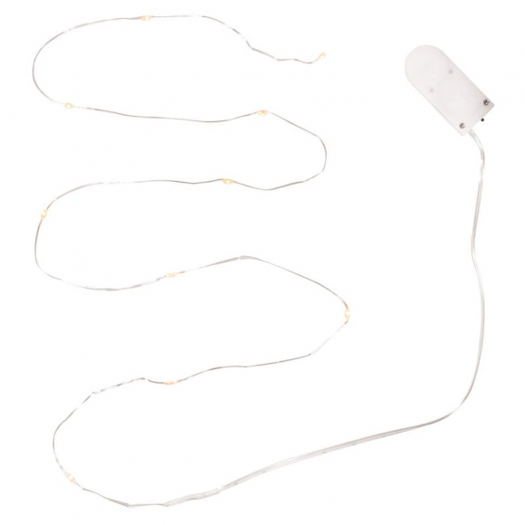 Гирлянда миниатюрная светодиодная, 10 LED ламп