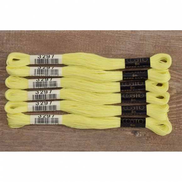 Мулине COSMO однотонный цвет 3297