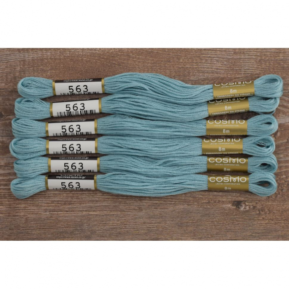 Мулине COSMO однотонный цвет 563