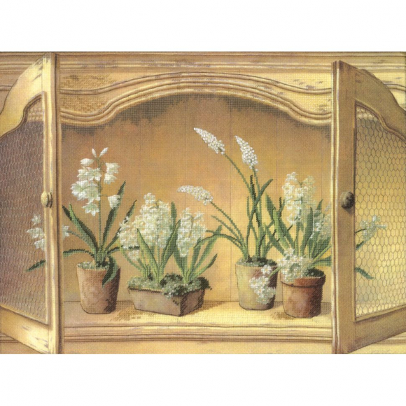 4143_Набор для вышивания "Французский буфет-гиацинты"