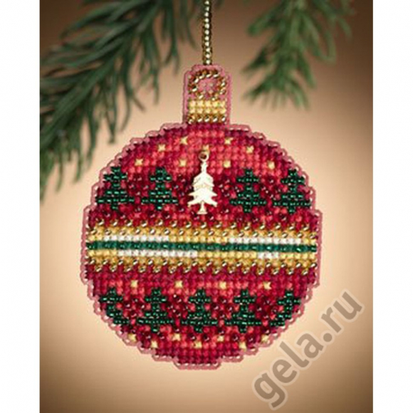 41958_Набор для вышивания бисером "Рубиновый лес" 41958_Набор для вышивания бисером "Рубиновый лес"