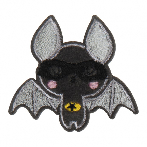 Термоаппликация "Летучая мышь с маской"