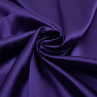 Ткань атлас стрейч 105 г кв.м 98% полиэстер, 2% спандекс шир.150 см арт.Р.33020.22 цв.22 фиолетовый уп.25м Ткань атлас стрейч 105 г кв.м 98% полиэстер, 2% спандекс шир.150 см арт.Р.33020.22 цв.22 фиолетовый уп.25м