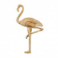 Брошь металл Фламинго арт.TBY.63147 29х52мм цв.золото уп.5шт Брошь металл Фламинго арт.TBY.63147 29х52мм цв.золото уп.5шт