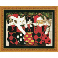 53587_Набор для вышивания "Рождественские носки" 53587_Набор для вышивания "Рождественские носки"