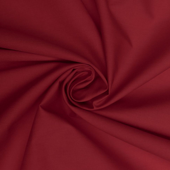 Ткань рубашечная 115 г кв.м 65% полиэстер, 35% хлопок шир.150 см арт.Р.30132.15 цв.15 коралловый уп.25м