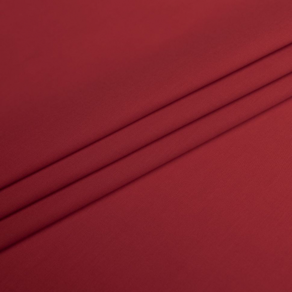 Ткань рубашечная 115 г кв.м 65% полиэстер, 35% хлопок шир.150 см арт.Р.30132.15 цв.15 коралловый уп.25м