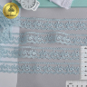 Кружево на сетке KRUZHEVO арт.TR.8B0038B шир.25мм цв.09 голубой уп.9м