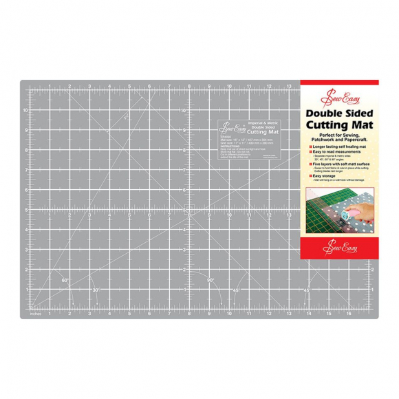 178557_Мат для раскройного ножа двусторонний, миди, 457мм x 304мм, 18" x 12"