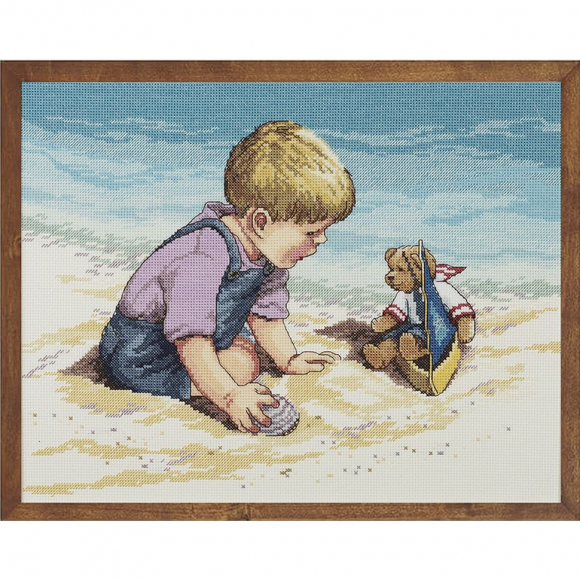 180539_Набор для вышивания "Веселье на берегу"