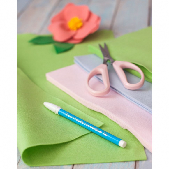 112996_Листы фетра Hemline, 10 шт, цвет нежно-голубой