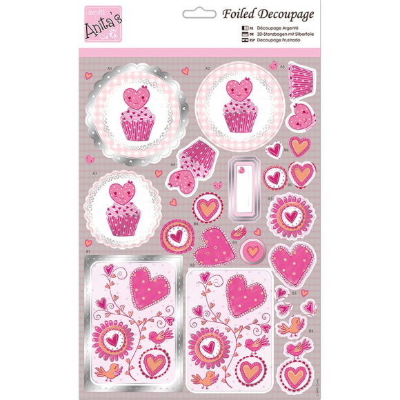 108557_Бумага с высечкой "Сладости" 108557_Бумага с высечкой "Сладости"