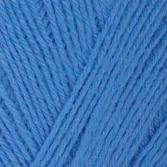 Пряжа для вязания ПЕХ Детский каприз трикотажный (50% мериносовая шерсть, 50% фибра) 5х50г/400м цв.520 голубая пролеска
