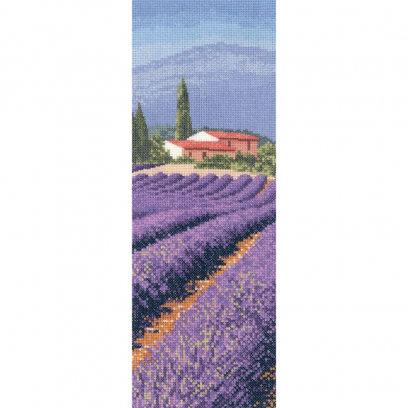Набор для вышивания HERITAGE арт.JCLA1247E Лавандовые поля 11х31 см