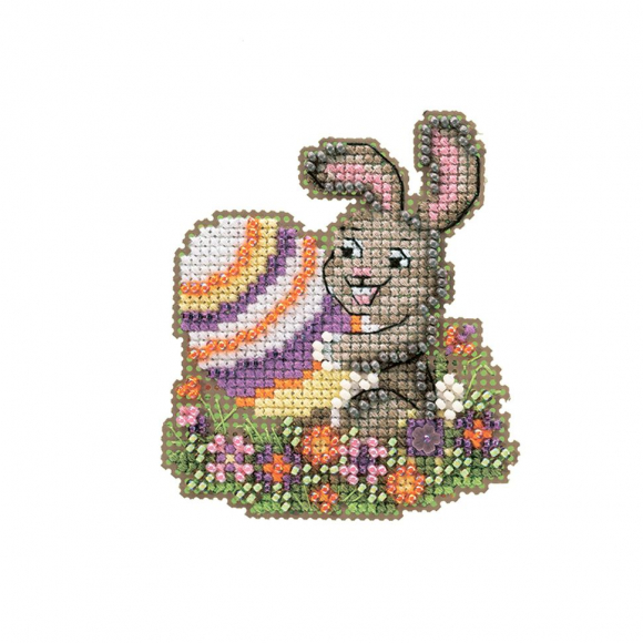 Набор для вышивания бисером MILL HILL Пасхальное яйцо 7х8 см