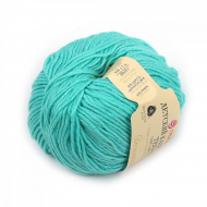 Пряжа для вязания ПЕХ Детский каприз тёплый (50% мериносовая шерсть, 50% фибра) 10х50г/125м цв.1130 мятный леденец