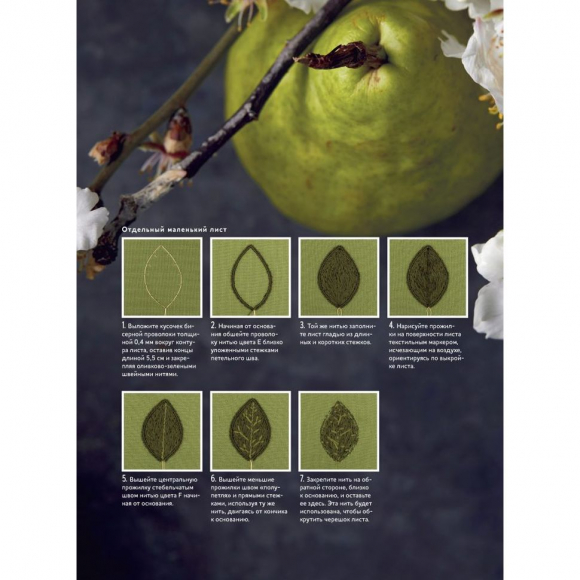 184316_Книга "Botanica.12 авторских дизайнов с цветами и плодами. Объемная вышивка шерстью от Джули Книдл" 184316_Книга "Botanica.12 авторских дизайнов с цветами и плодами. Объемная вышивка шерстью от Джули Книдл"