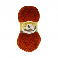 Пряжа ADELIA TINA (100% акрил) 5х100г/308м цв.092 терракотовый